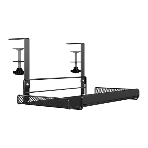 Folpus Untertisch Kabelmanagement Organizer Aufbewahrungskorb Kabelablage Klemmbefestigung aus Carbonstahl zur Einfachen Installation für Büro Haushalt Folpus Untertisch Kabelmanagement Organizer Aufbewahrungskorb Kabelablage Klemmbefestigung aus Carbonstahl zur Einfachen Installation für Büro Haushalt von Folpus