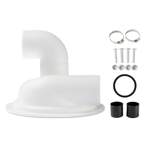 Folpus Vakuum-Staubabscheider-Zyklonfilter mit Winkelstück für Staubsauger, Weiß Folpus Vakuum-Staubabscheider-Zyklonfilter mit Winkelstück für Staubsauger, Weiß von Folpus