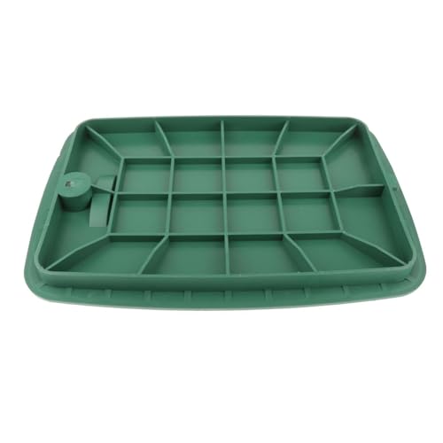 Folpus Ventilkastendeckel Deckel Ersatz Außenbewässerung Garten Unterirdische Sprinkler Ventilabdeckung, 14 Inch Folpus Ventilkastendeckel Deckel Ersatz Außenbewässerung Garten Unterirdische Sprinkler Ventilabdeckung, 14 Inch von Folpus