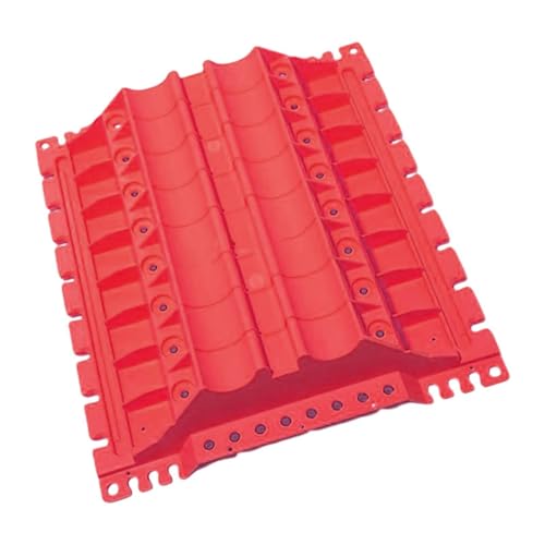 Folpus XC1569 Motor Zylinderkopf Teile Ablagefach Ventile Werkzeug Organizer Organizer, Rot von Folpus