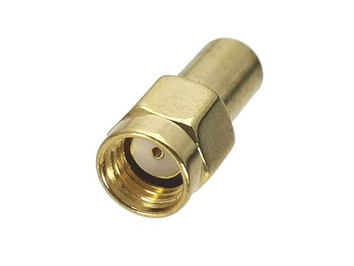 2 Stück Dummy Load RP-SMA RPSMA 1 W Watt Stecker HF-Koaxial-Terminierung lädt DC-2,5 GHz 50 Ohm HF-Koaxialstecker von FonFou