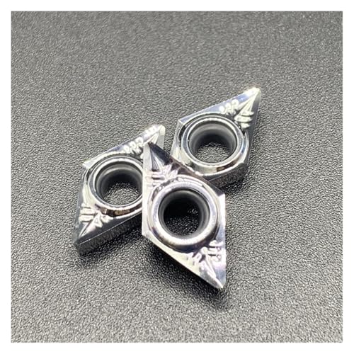 DCGT11T302 DCGT11T304 DCGT11T308 AK H01 Aluminiumschneiderblatt -Einsatz -Schneidwerkzeug Drehwerkzeug CNC Werkzeug(DCGT11T304AK H01,20PCS) von FonFou