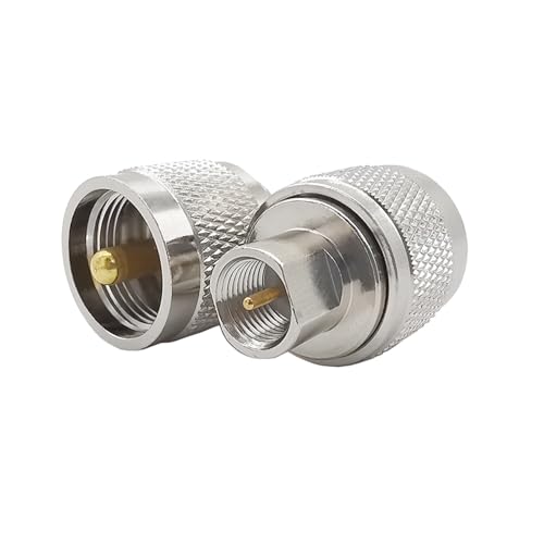 FonFou 2 Stück UHF PL259 PL-259 Stecker auf FME Stecker Stecker Gerade RF Koaxial Adapter for CB Amateurfunkantennen von FonFou