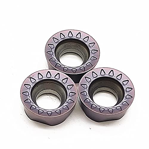 RPMT10T3 MOE JS VP15TF CNC Mahlwerkzeuge Carbideinsatz Drehsteiderschneider Werkzeug drehen Einsatz Verarbeitung Edelstahl und Stahl(10PCS) von FonFou