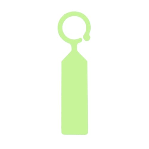 100 Stück Pflanzenetiketten, wasserdichte Etiketten, Gewächshaus, Obstgarten, Kunststoffpflanzen-Etiketten Zur Erfassung von Pflanzennamen(Light green) von FonHNDG