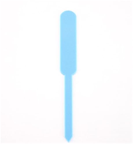 100 stücke Anlage Etiketten Gemüse Gartenarbeit Tags Kunststoff Pflanzen Boden Stecker for Unterscheiden Zur Erfassung von Pflanzennamen(Light Blue) von FonHNDG