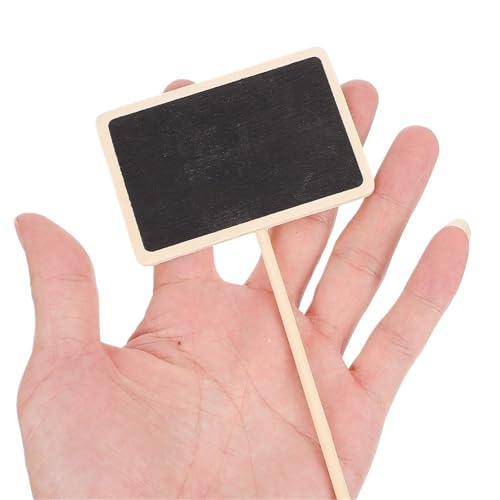 10Pcs Anlage Etiketten Kleine Tafel Garten Tags Holz Stakes for Pflanzen Zeichen Zur Erfassung von Pflanzennamen von FonHNDG