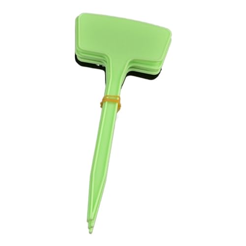 10Pcs Anlage Tags Blume Samen Sorten Tagging Verdicken Wasserdichte Veg Sämlinge Klassifizierung Marker Platte Zur Erfassung von Pflanzennamen(Light green) von FonHNDG