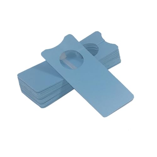 5x2cm Hängen Schnalle Anlage Etiketten Zeichen Stakes Identifikation Karte Garten Dekoration Wasserdicht Zur Erfassung von Pflanzennamen(Blue) von FonHNDG