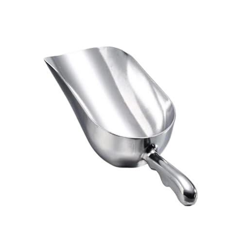 Eisschaufel Aluminiumlegierung Schaufel for Eis Getreide Kaffeebohnen Schaufeln Bar Eiskratzer Zum Halten von Eis(170ml) von FonHNDG