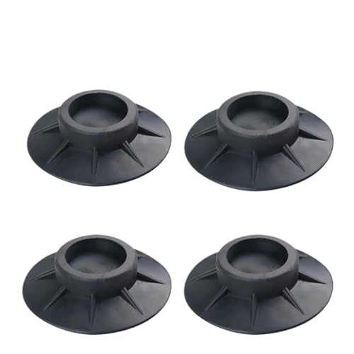 FonHNDG 1-4Pcs Anti Vibration Füße Pads Gummi Matte SlipStop Stille Waschmaschine Kühlschrank Unterstützung Dämpfer Stand Möbel für Waschmaschine, Trockner(4pcs Color 1) von FonHNDG