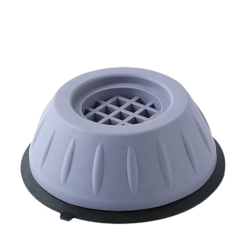 FonHNDG 1-4Pcs Anti Vibration Füße Pads Gummi Matte SlipStop Stille Waschmaschine Kühlschrank Unterstützung Dämpfer Stand Möbel für Waschmaschine, Trockner(Grey 1PCS) von FonHNDG