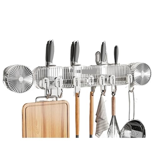 FonHNDG Badezimmer Küche Saugnapf Aufbewahrungshalter Punch-Free Messer Spatel Löffel Schneidebrett Topf Handtuch Organizer Regal Zubehör Zur Aufbewahrung von Badezimmerzubehör von FonHNDG