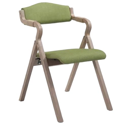 FonHNDG Hölzerner einfacher moderner faltender Esszimmerstuhl-Rückenlehne-Armlehnen-Café-Balkon-Studien-Freizeit-Stuhl-Designer-Stuhl für Wohnzimmer, Essbereich(Color 16) von FonHNDG