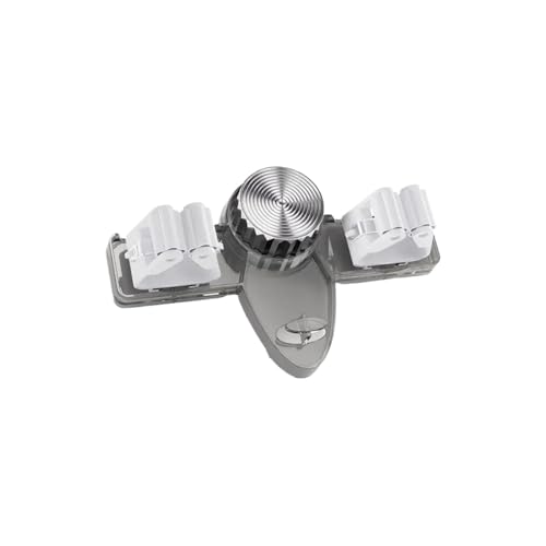 FonHNDG Saugnapf Besen Halter Mopp Aufhänger Greifer Lagerung Werkzeug Rack Zur Aufbewahrung von Badezimmerzubehör(Grey) von FonHNDG