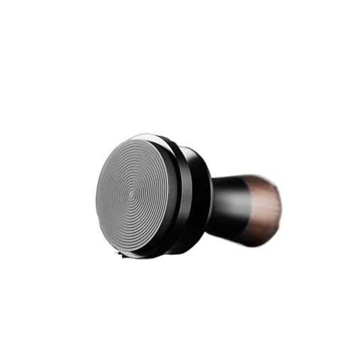 Kaffee Tamper Ripple Base Konstanter Druck Loaded Home Barista Tools Zum Zerkleinern von Kaffeepulver(49.7mm,Titanium Thread) von FonHNDG