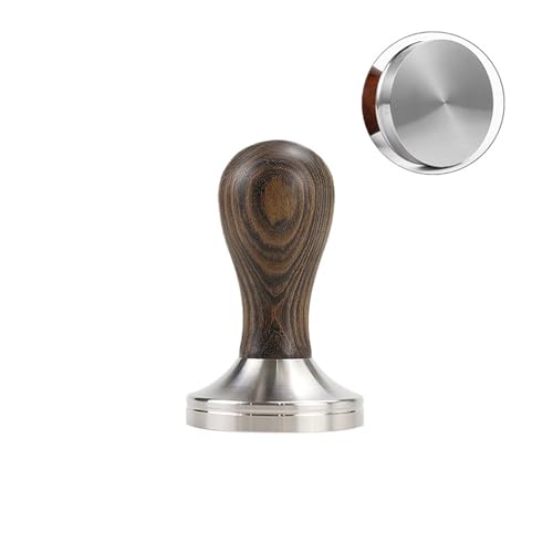 Kaffee Tamper for Edelstahl Espresso Zubehör Ecke Barista Werkzeuge Zum Zerkleinern von Kaffeepulver(5.3cm,Color 6) von FonHNDG