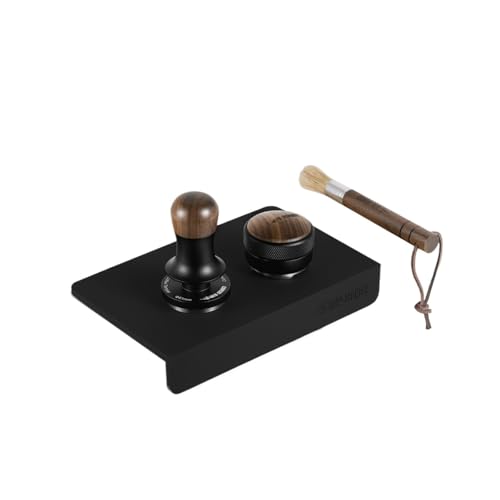 Kaffee-Tamper mit konstantem Druck, Espresso-Flach-Tamper kalibrierter Feder Zum Zerkleinern von Kaffeepulver(51mm Thread set) von FonHNDG
