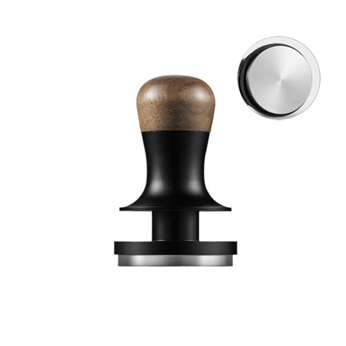 Kaffee-Tamper mit konstantem Druck, Espresso-Flach-Tamper kalibrierter Feder Zum Zerkleinern von Kaffeepulver(58.35mm Flat) von FonHNDG