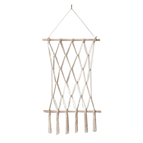 Quaste Makramee Wand Seil Wandteppich Wandbehang Handgewebte Tapisserie for Wohnzimmer Schlafzimmer Haus Dekor Für die Dekoration von Wänden(Style2) von FonHNDG