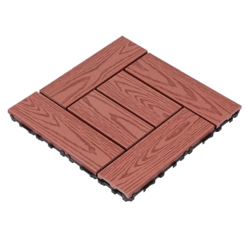 Verdickter, gespleißter Massivholzboden aus Holz und Kunststoff, geeignet for die Dekoration von Terrassen, Innenhöfen Balkonen im Freien Für die Verlegung von Böden im Freien(Style7) von FonHNDG