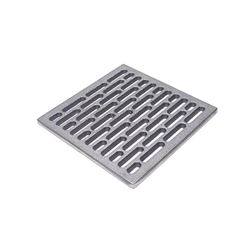 Grillrost aus Gusseisen 25x25 cm für Kamin Ofen Grillofen Aschenbecher von FONDERIA BONGIOVANNI