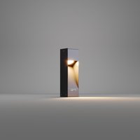Gartenwegleuchte - Aluminium-Säulenlampe Led-Säulenleuchte, Kurze Pollerleuchte, Verandabeleuchtung, Moderne Gartenlaterne von FoneLight