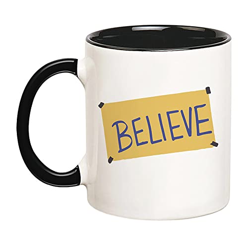 Fonhark - Believe Mug, Believe in Yourself, Ted Lasso Tasse, 325 ml von Fonhark