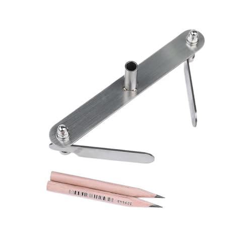 Fonowx, Center Scriber, für Die Holzbearbeitung, Einfach zu Verwenden für Tischler, Edelstahl Anreißlehre, Mittellinienwerkzeug, 100mm Fonowx, Center Scriber, für Die Holzbearbeitung, Einfach zu Verwenden für Tischler, Edelstahl Anreißlehre, Mittellinienwerkzeug, 100mm von Fonowx