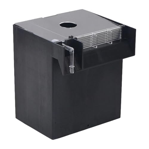 Fonowx Aquarium Breeder Box Brüterei Inkubator Separator Betta Hatching Es Zucht Box Isolation, Schwarz von Fonowx