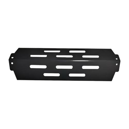 Fonowx Edelstahl Grillhitzeplatte Ersatzteil Robustes Material Barbecue-geräte, Schwarz von Fonowx