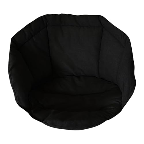 Fonowx Ei Stuhl Kissen Indoor Hinterhof Weiche Sleek Leinen Hängen Stuhl Pad von Fonowx