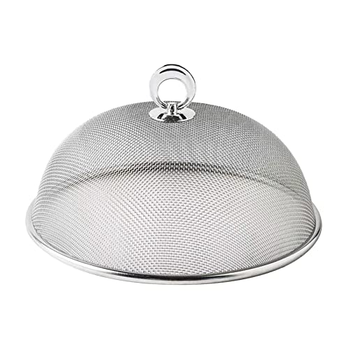 Fonowx Essensausgabe-Abdeckung, Essensteller-Abdeckungen, Starkes, Lebensmittelschutz-Mesh-Netz, Grill-Abdeckung draußen für Zuhause, 40CM von Fonowx