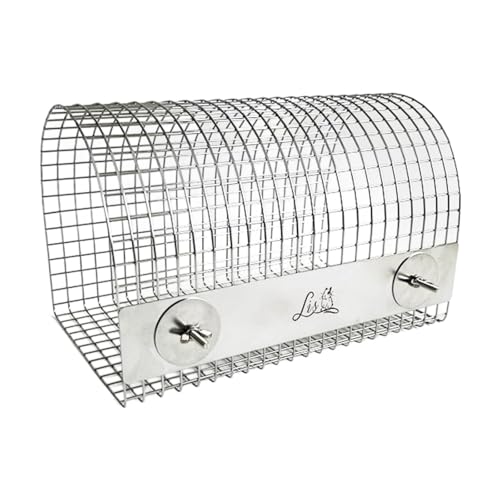 Fonowx Hamstertunnel, Edelstahl, Atmungsaktiv, Versteck für Mäuse, Igel, Hamster Fonowx Hamstertunnel, Edelstahl, Atmungsaktiv, Versteck für Mäuse, Igel, Hamster von Fonowx