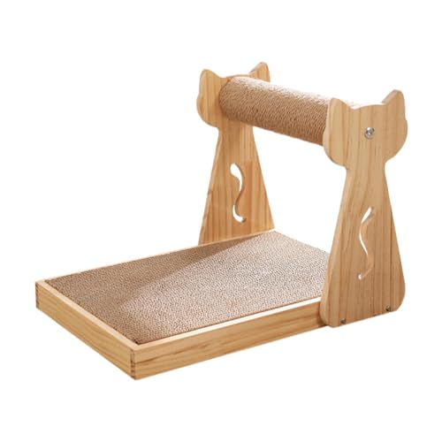 Fonowx Katzenkratzbrett, Lounge Bett, Kätzchen Couch, Schleifen, Krallenruhen, Katzenkratzmatte, Kratzbrett Pad für Kätzchen, Haustier Geschenk, Ohne Ball Fonowx Katzenkratzbrett, Lounge Bett, Kätzchen Couch, Schleifen, Krallenruhen, Katzenkratzmatte, Kratzbrett Pad für Kätzchen, Haustier Geschenk, Ohne Ball von Fonowx