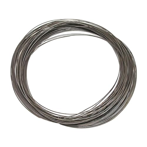 Fonowx Keramik-Hängedraht aus gebranntem Wolframdraht, Töpferofen-Brenn-Hängedraht, Länge 1 m, für Perlen, 1mm Fonowx Keramik-Hängedraht aus gebranntem Wolframdraht, Töpferofen-Brenn-Hängedraht, Länge 1 m, für Perlen, 1mm von Fonowx