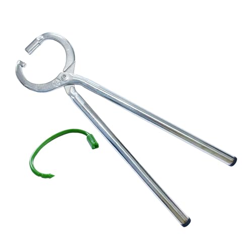 Fonowx Nasenringzange, Bull Nose Hoop Installationswerkzeug für Die Rinderhaltung Fonowx Nasenringzange, Bull Nose Hoop Installationswerkzeug für Die Rinderhaltung von Fonowx