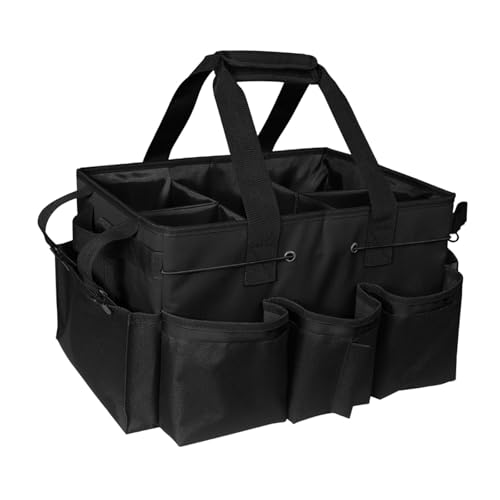 Fonowx Reinigungs Organizer mit Griffen, Reinigungstasche für Haushalt, Auto, Haushälterinnen Fonowx Reinigungs Organizer mit Griffen, Reinigungstasche für Haushalt, Auto, Haushälterinnen von Fonowx