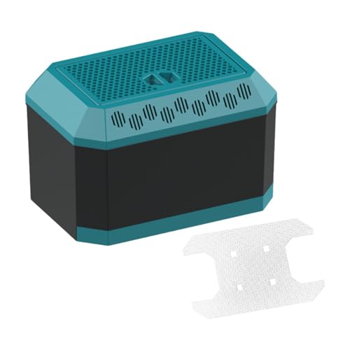 Fonowx Reptilienzuchtbox Transportbox Aufzuchtbox Futterbox Terrarium Aus PP mit Ventilation Und Schublade für Junge Bartagamen Und Kleine Chamäl, S von Fonowx