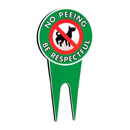 Fonowx Schild „Hund Nicht Pinkeln“ mit Pfahl, „Be Respectful“, für Den Außenbereich, Rasen, Hof Fonowx Schild „Hund Nicht Pinkeln“ mit Pfahl, „Be Respectful“, für Den Außenbereich, Rasen, Hof von Fonowx