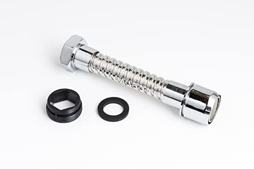 FontBrico A-1116355 Küchenarmatur-Verlängerung | Flexibler Zerstäuber für Spüle | Küchenarmatur | Ausziehbarer Belüfter für Küchenspüle | 125 mm Rohr | Messing von FontBrico