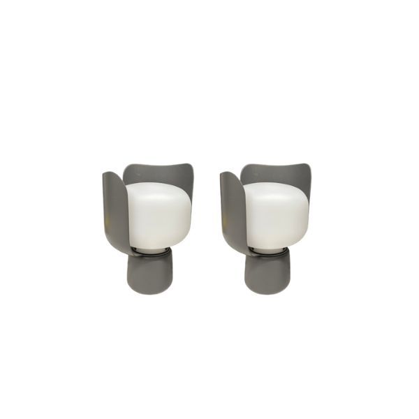 Blom Tischlampen Set (Grau), FontanaArte von FontanaArte