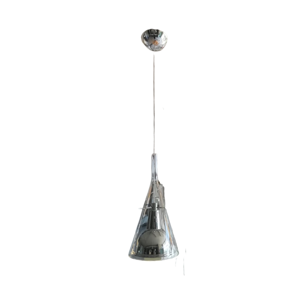 Pendelleuchte Flûte aus Glas und Aluminium von Franco Raggi, FontanaArte von FontanaArte