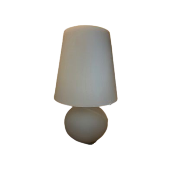 Vintage Tischlampe Weiß, FontanaArte von FontanaArte