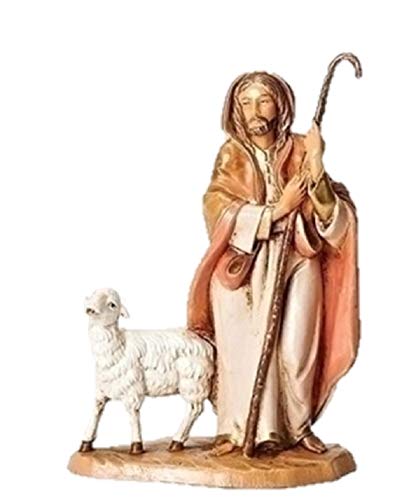 Fontanini The Good Shepherd with Sheep Italian Nativity Village Figurine Fontanini The Good Shepherd with Sheep Italian Nativity Village Figurine von Fontanini
