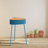 Drahtloser Lautsprecher Mesu im Tisch Design blau von Fontastic