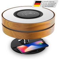 Fontastic Exclusive Multi-Funktions Lampe Icona TWS Lautsprecher, 2x5W, Induktive Ladestation, Uhr Fontastic Exclusive Multi-Funktions Lampe Icona TWS Lautsprecher, 2x5W, Induktive Ladestation, Uhr von Fontastic