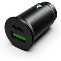 Kfz-Ladeadapter Lito USB-A + USB Typ-C, 27Watt Kfz-Ladeadapter Lito USB-A + USB Typ-C, 27Watt von Fontastic