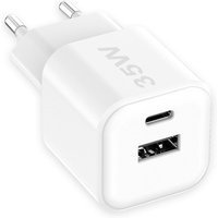 Netzteil MINI GaNto 35W Type-C PD + USB-A FC weiß Netzteil MINI GaNto 35W Type-C PD + USB-A FC weiß von Fontastic