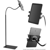 Tablet Bodenständer Schwanenhals, inkl Tischklemme von Fontastic